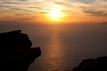 Coucher de Soleil au Cap Canaille, Cassis