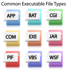 Executable File Type Icons