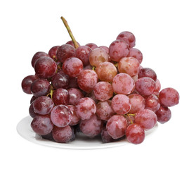 grape on a plate