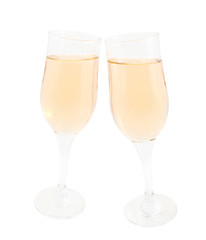 champagne glasses