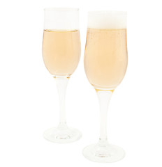 champagne glasses