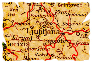 Ljubljana old map - 27673496