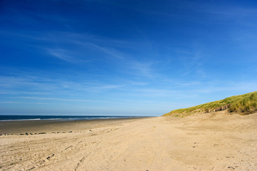 Fototapeta na wymiar Empty beach