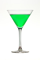 green cocktail