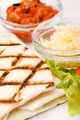 tortilla on the table