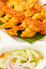 Satay, one of most famous Thai food