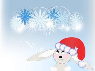 New Year's rabbit