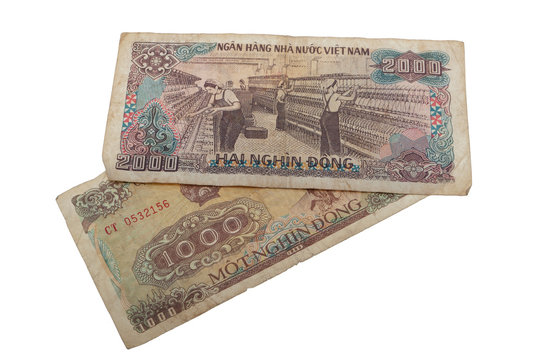 alte Banknote Vietnam