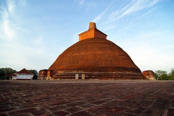 Fototapeta na wymiar Stupa Jetavana - Anuradhapura