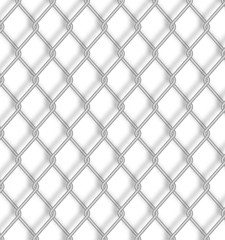 Wire fence. Vector.