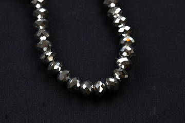 Chain with shiny beads