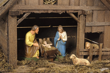 Weihnachten Krippe Maria Josef Jesus