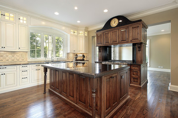 Kitchen in new construction home