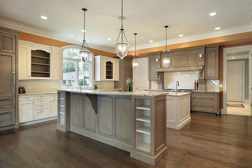 Kitchen in new construction home