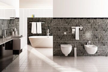 Contemporary Designed Bath