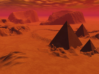 Piramides de Marte © Pablo Armelles
