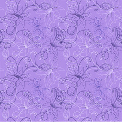 Floral background. Beautiful