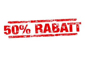 50% Rabatt