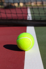 Tennis Ball and Net