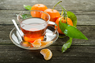punch tangerine tea-te al mandarino o punch