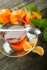 punch tangerine tea-te al mandarino o punch