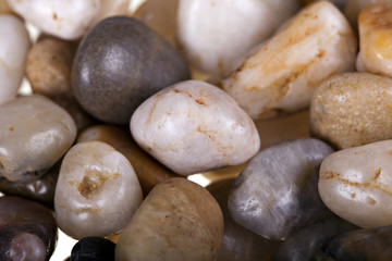 Fototapeta na wymiar different little stones