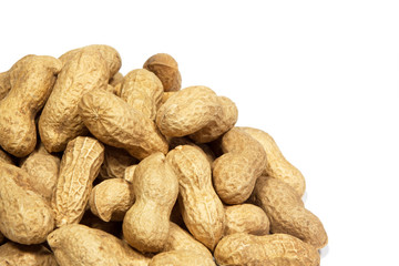 Closeup of peanuts