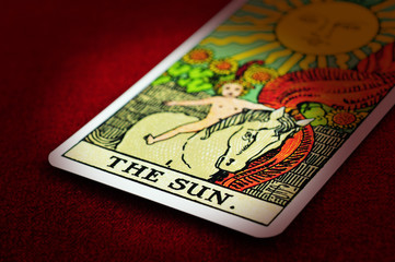 The sun tarot
