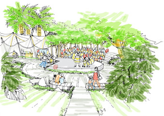 imagination in the park