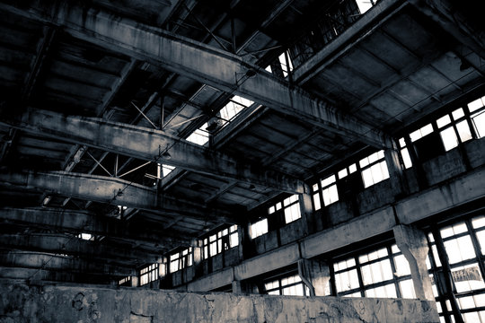 Abandoned Industrial interior