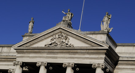 Fototapeta premium House of Lords Front Dublin, Ireland (Irland)
