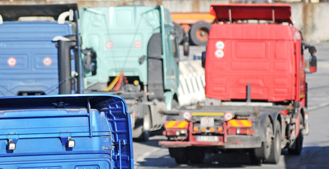 truck red