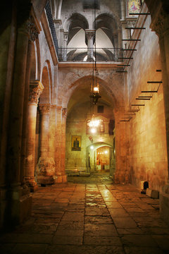 Holy Sepulcher Church interior.