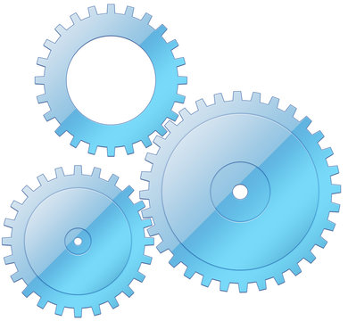 Zahnrad, cog, gearwheel, Konzept, Business