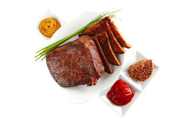 meat and spices