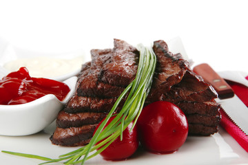 red meat with spices