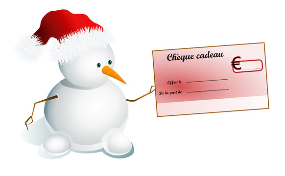ch&egrave;que cadeau