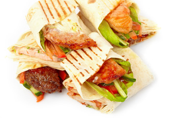 tortilla with vegetables