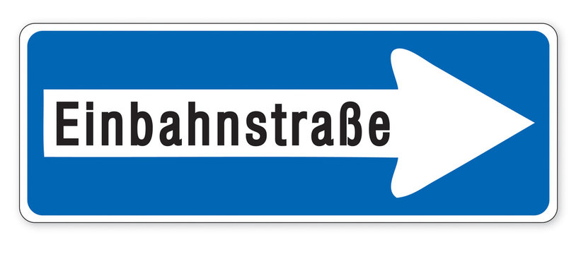 Schild (28) Einbahnstra&szlig;e
