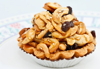 Dessert made from cashew nuts