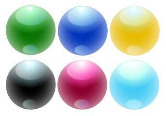 perles ou boules vectorielles