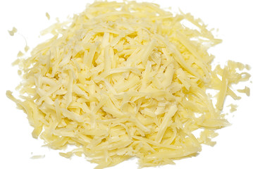 Thinly sliced cheese