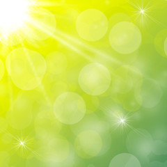 Obraz premium beautiful bokeh effect