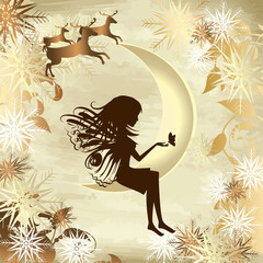 Christmas story gold © Aloksa