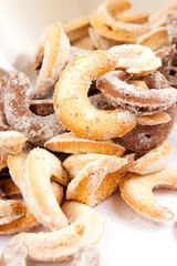 Vanillegipfel Schokogipfel Backwaren