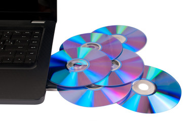 Laptop with many disks
