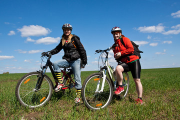 Fototapeta premium Bike ride.