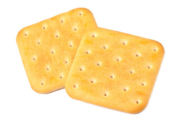 Two saltine crackers