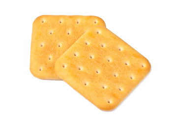 Two saltine crackers