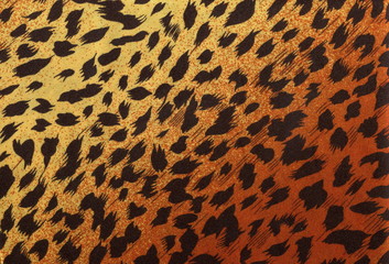 leopard fur as background